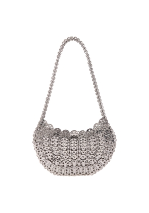 Paco Rabanne Iconic 1969 moon bag silver