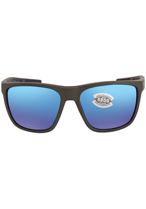 Costa Del Mar FERG Blue Mirrored Polarized Glass Mens Sunglasses FRG 298 OGMGLP 59