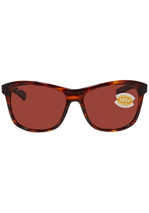 Costa Del Mar VELA Copper Polarized Polycarbonate Mens Sunglasses VLA 10 OCP 56
