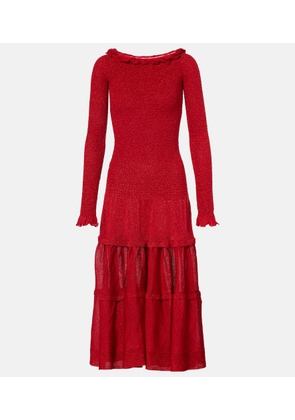 Altuzarra Polly off-shoulder jersey maxi dress