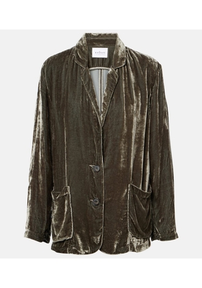 Velvet Kyla velvet blazer