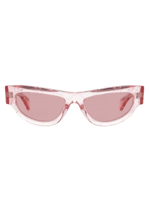 Gucci Red Cat Eye Ladies Sunglasses GG1834S 010 53
