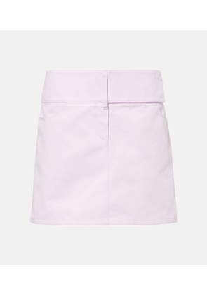 Courreges Belted miniskirt