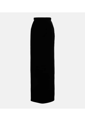 The New Arrivals Ilkyaz Ozel Zada high-rise silk maxi skirt