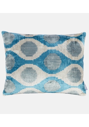 Les-Ottomans Silk velvet cushion