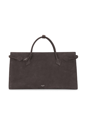 ALAÏA ALAΪA Tote Bag in Anthracite - Grey. Size all.