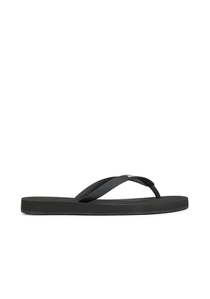 Balenciaga Thong Sandal in Black & White - Black. Size 39 (also in ).
