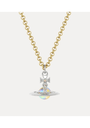 Vivienne Westwood Man. New Tiny Orb Pendant Necklace Platinum-gold-crystal-ab-white-crys Platinum-gold-crystal-ab-white-crys Men