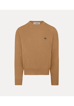 Vivienne Westwood Alex Round Neck Merino Wool / Cashmere Camel L Men