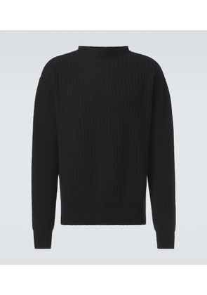 Rick Owens Ribbed-knit virgin wool sweater