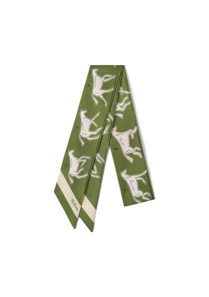 Mulberry Women's Skinny Scarf - Chalk Horse Fern