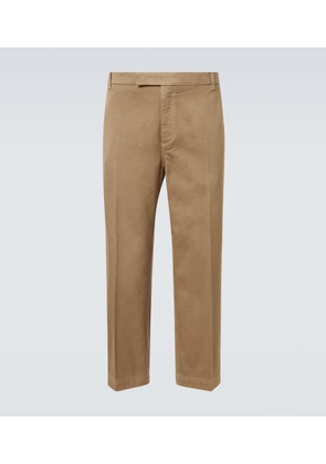 Thom Browne Cotton twill straight pants