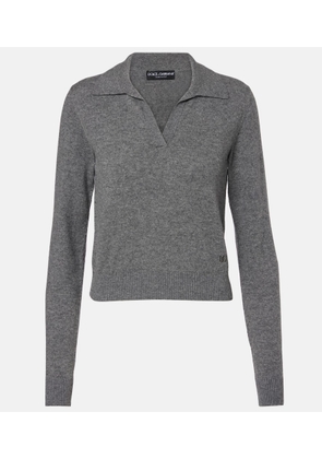 Dolce&Gabbana Cashmere polo sweater