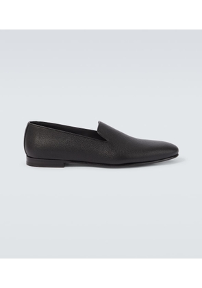 Manolo Blahnik Leather loafers