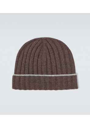 Brunello Cucinelli Ribbed-knit cashmere beanie
