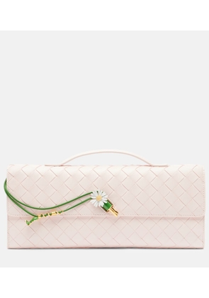 Bottega Veneta Andiamo Intrecciato leather clutch