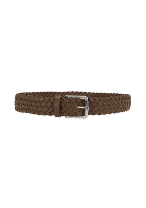A.EMERY Kya Braided Belt in Sable - Brown. Size 1 (also in 2).