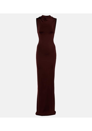Victoria Beckham Draped jersey gown