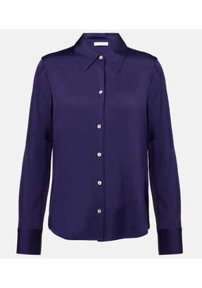 Vince Silk-blend satin shirt