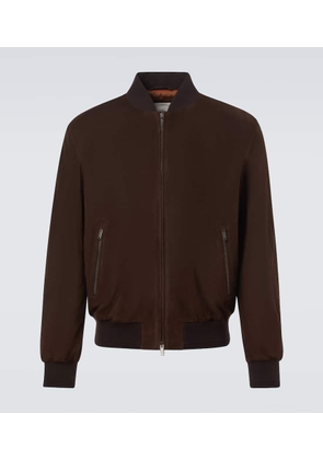 Tod's Suede bomber jacket