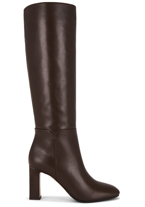 Aquazzura Sellier 85 Boot in Espresso - Chocolate. Size 36 (also in 36.5, 37, 38, 39, 39.5, 40, 41).