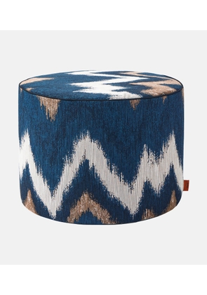 Missoni Ikat Zigzag pouf