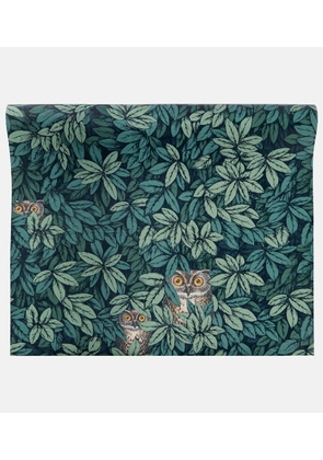 Fornasetti x Cole & Son Foglie e Civette wallpaper