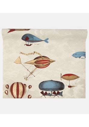 Fornasetti x Cole & Son Macchine Volanti wallpaper