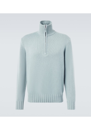 Allude Cashmere half-zip sweater