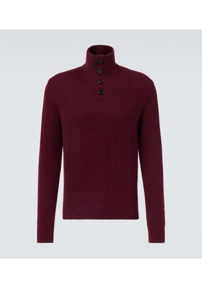 Allude Wool and cashmere turtleneck sweater