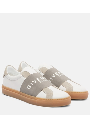 Givenchy Urban Street logo leather slip-on sneakers