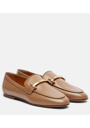 Tod's Barretta leather loafers
