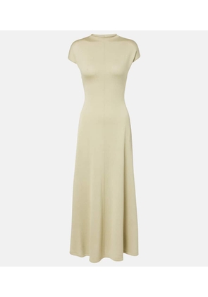 Tove Lenore knitted wool and silk midi dress