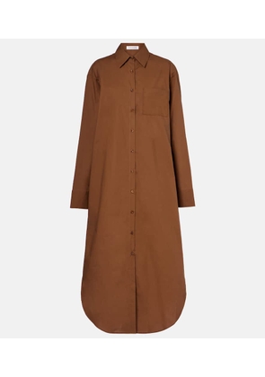 The Frankie Shop Helena cotton shirt dress