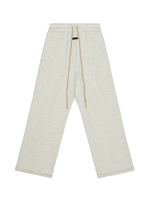 Fear of God Wide Leg Sweatpant in Melange Grey - Grey. Size S (also in ).