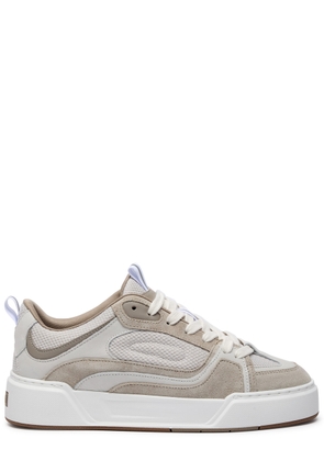Cleens Essential Skate Panelled Mesh Sneakers - Beige - 42 (IT42 / UK8)