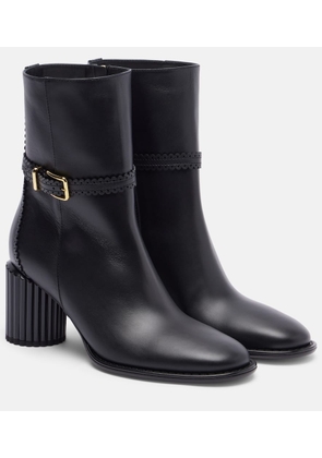 Zimmermann Eddie 70 leather ankle boots