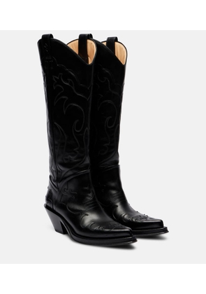 Gabriela Hearst Capitana leather cowboy boots