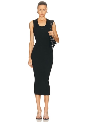 Fear of God ESSENTIALS Rib Tank Dress in Vintage Black - Black. Size M (also in XS, S, L, XL).