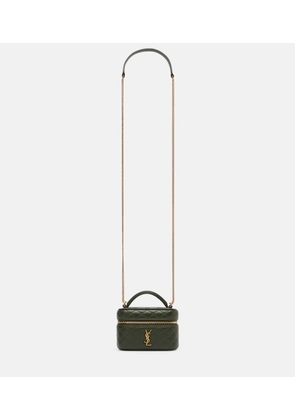 Saint Laurent Gaby Micro leather vanity bag