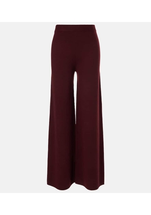 Max Mara Judy wool and cashmere wide-leg pants