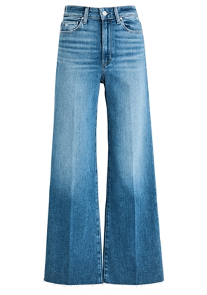 Paige Anessa Wide-leg Jeans - Blue - 27 (W27 / UK8-10 / S)