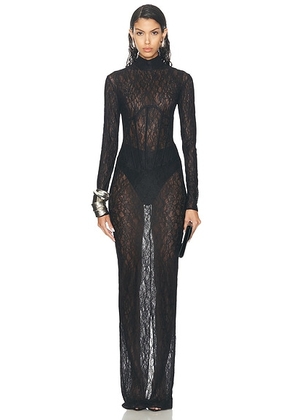 The New Arrivals by Ilkyaz Ozel Isadora Dress in Midnight Sky - Black. Size 36 (also in ).