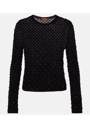Max Mara Rally embellished sweater