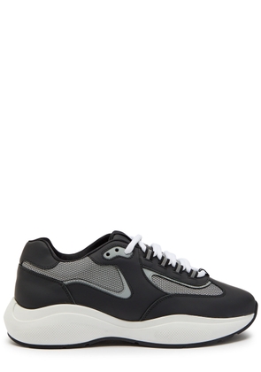 Cleens Podium Panelled Mesh Sneakers - Grey - 43 (IT43 / UK9)
