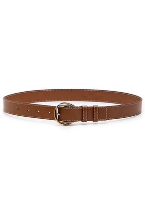 Jacquemus Le Ceinture Salon Leather Belt - Light Brown - 75 (UK 8 / S)