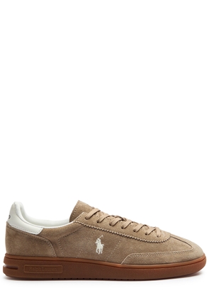 Polo Ralph Lauren Bedford Panelled Suede Sneakers - Beige - 11 (IT45 / UK11)