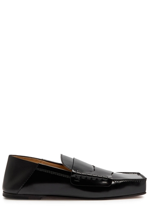 Jacquemus Les Carre Patent Leather Loafers - Black - 36 (IT36 / UK3)
