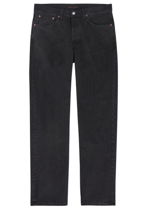 Nudie Jeans Rad Rufus Straight-leg Jeans - Black - 34 (W34 / L)