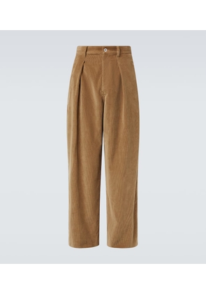 JW Anderson Cotton corduroy wide-leg pants